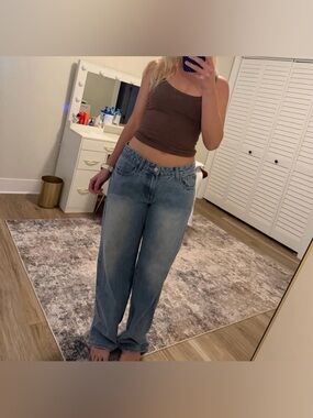 White Fox Low Rise Jeans